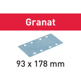 Materiały ścierne Granat 93x178 P180 GR/100 498938