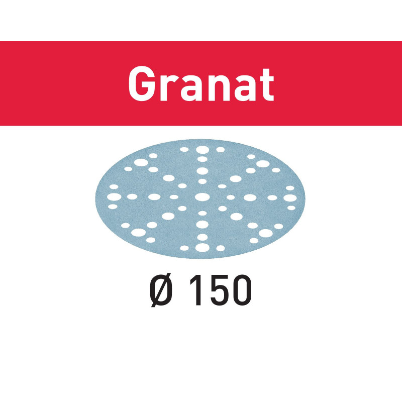 Materiały ścierne Granat D150 P80 GR/50 575162