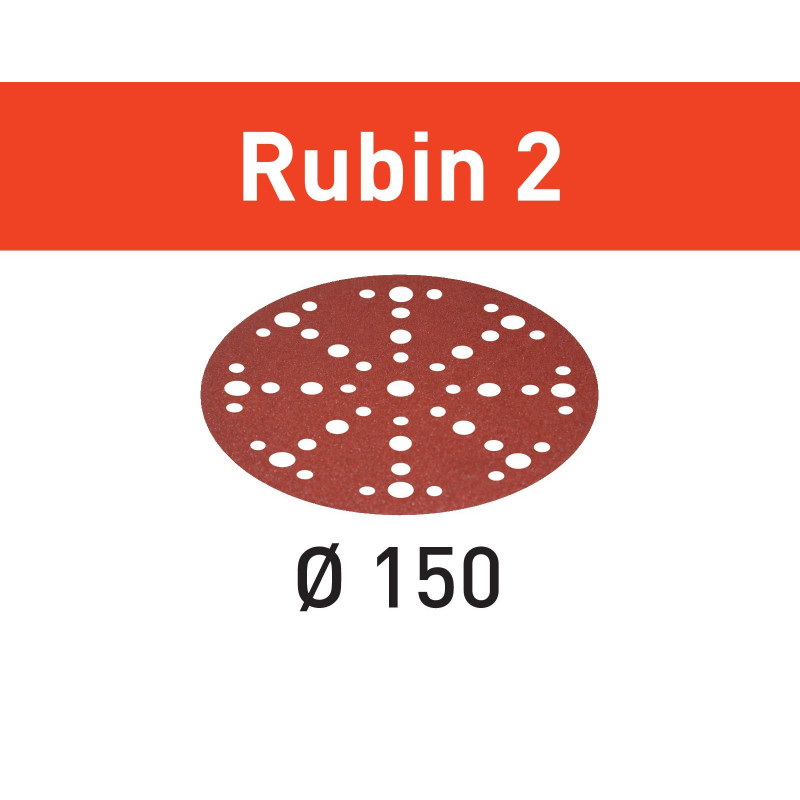 Materiały ścierne Rubin 2 D150 P120 RU/50 575190