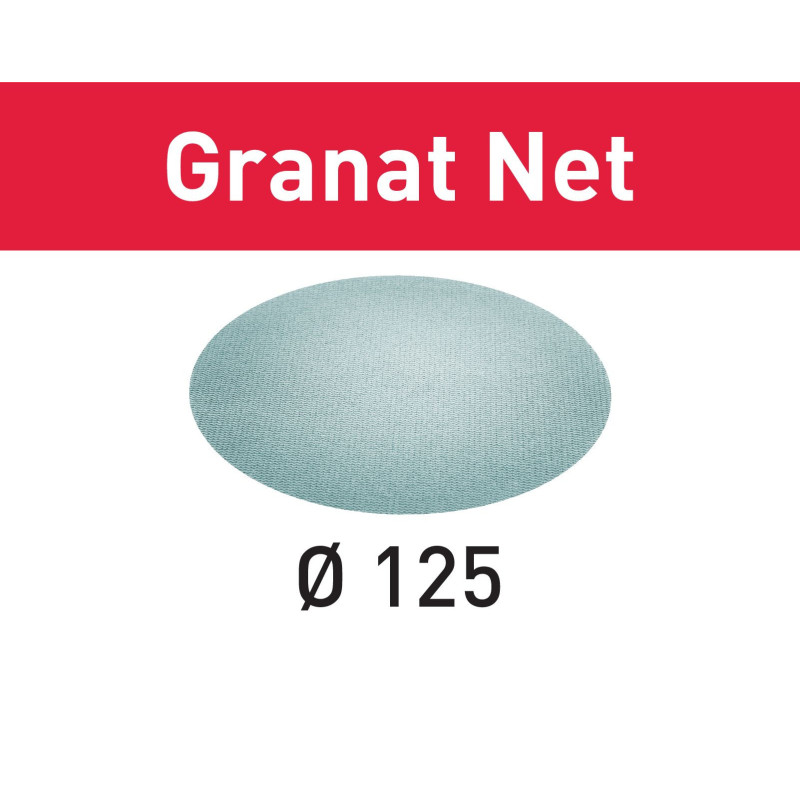 Materiały ścierne z włókniny Granat Net D125 P150 GR NET/50 203297