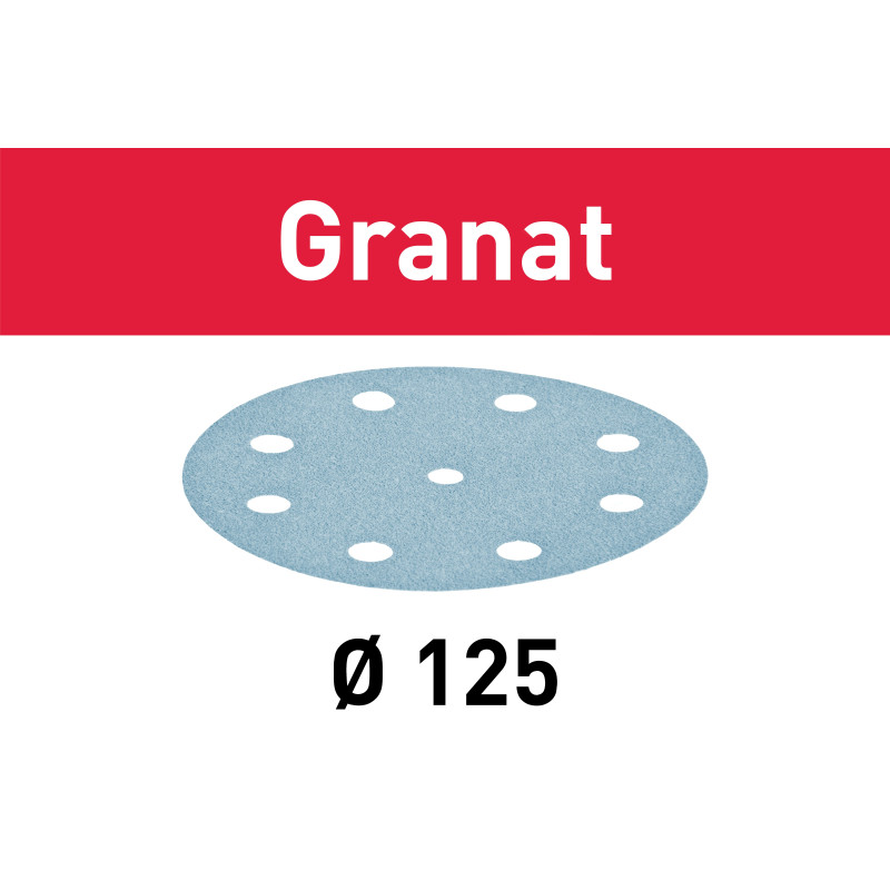 Materiały ścierne Granat D125 P320 GR/100 497175