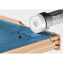 Frez do wyrównywania HW D22/8-OFK 490085