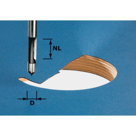 Wiertłofrez HW S8 D8/19 491037