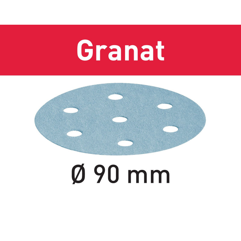 Materiały ścierne Granat D90 P80 GR/50 497365