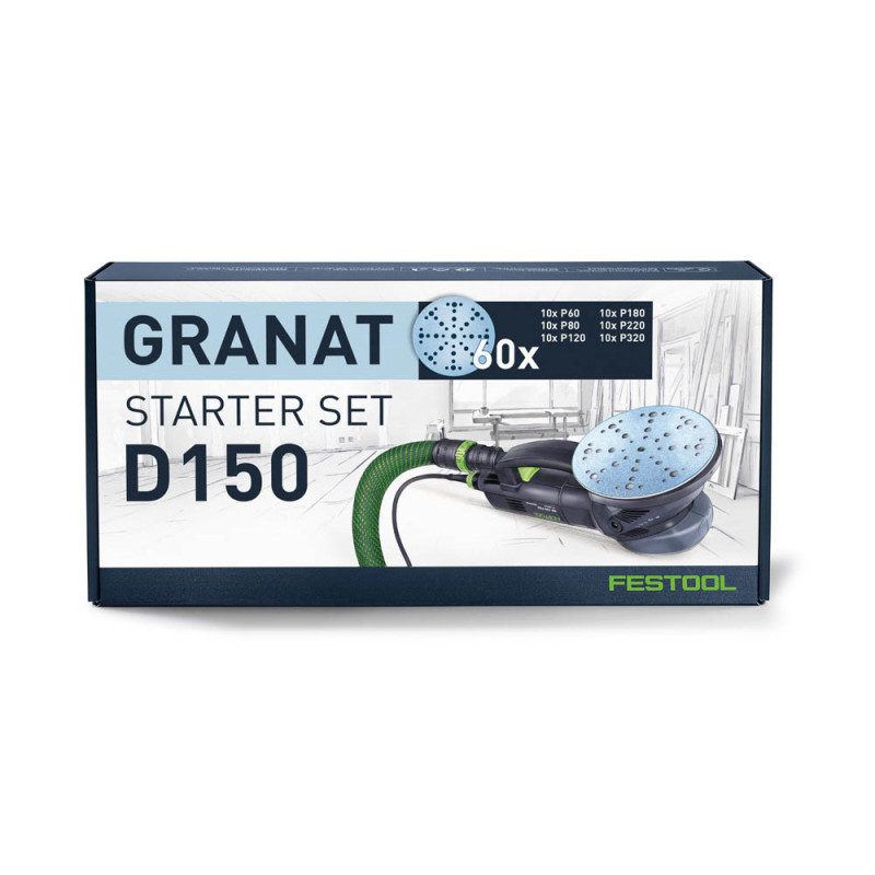 Materiały ścierne Granat D150 GR-Set 578166
