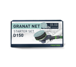 Materiały ścierne z włókniny Granat Net D150 GR NET-Set 578667