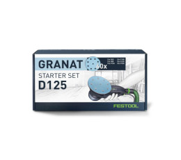 Materiały ścierne Granat D125 GR-Set 578668
