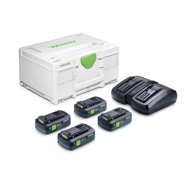 Zestaw energii SYS 18V 4xTBX4/TCL6DUO 578823