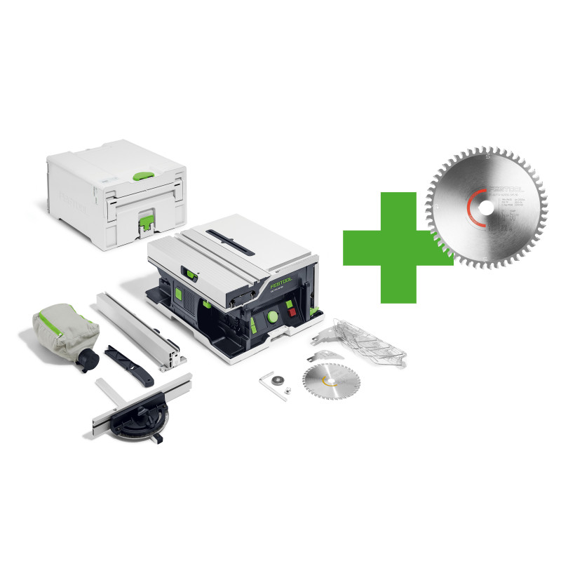 Akumulatorowa stołowa pilarka tarczowa CSC SYS 50 EB-Basic Mt Edt 578200