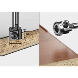 Frez z płytkami wymiennymi do wyrównywania S8 HW D19 12x12 KL OFK 499806