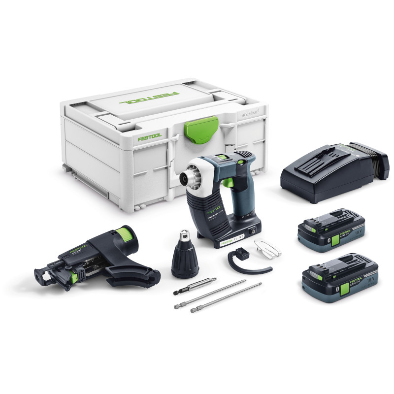 Akumulatorowa wkrętarka budowlana DURADRIVE DWC 18-4500 HPC 4,0 I-Plus 576502