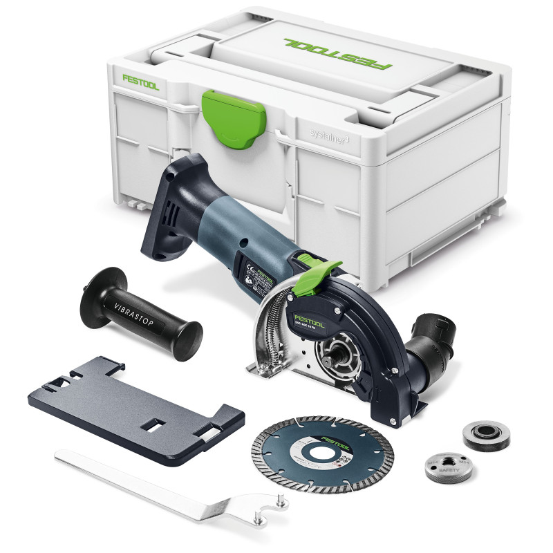 Akumulatorowy system cięcia z osprzętem diamentowym DSC-AGC 18-125 FH EB-Basic 576829