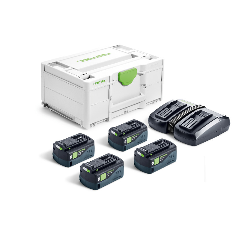Zestaw energii SYS 18V 4x5,0/TCL 6 DUO 577709 Zestaw energii SYS 18V 4x5,0/TCL 6 DUO 577709