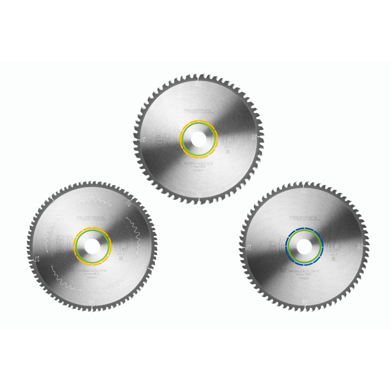 Zestaw tarcz pilarskich KSB-SORT/3 W/A 260x2,5 578570