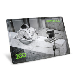 Metalowa tabliczka „100 lat” - maszyny retro MES-FT1 100Y 578400