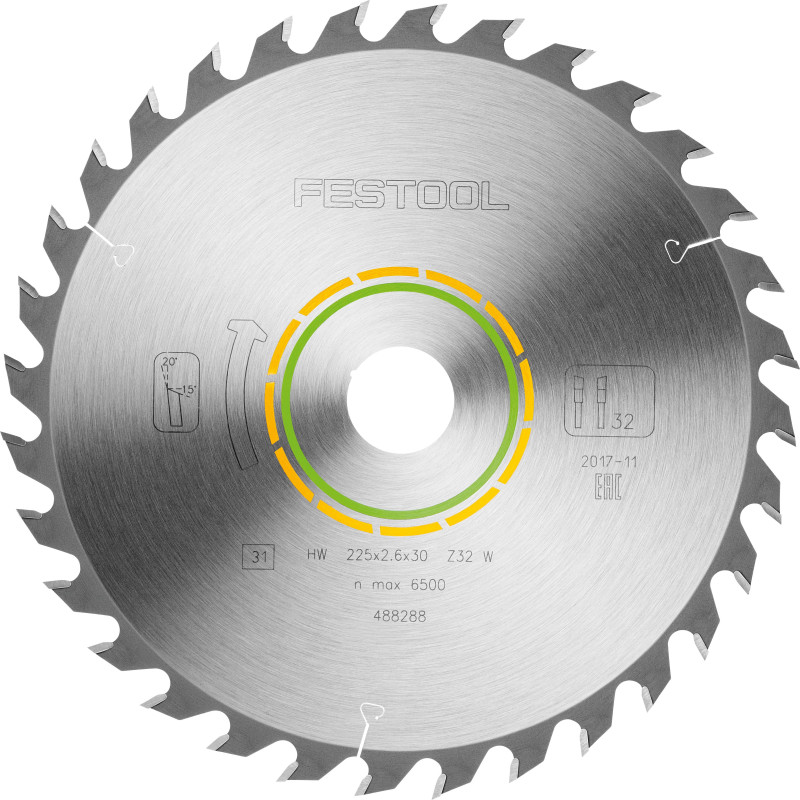 Tarcza pilarska WOOD UNIVERSAL HW 225x2,6x30 W32 488288 Tarcza pilarska WOOD UNIVERSAL HW 225x2,6x30 W32 488288